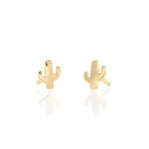 Kris Nations Cactus Stud Earrings